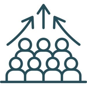 Population and Growth Icon Population and Growth Icon